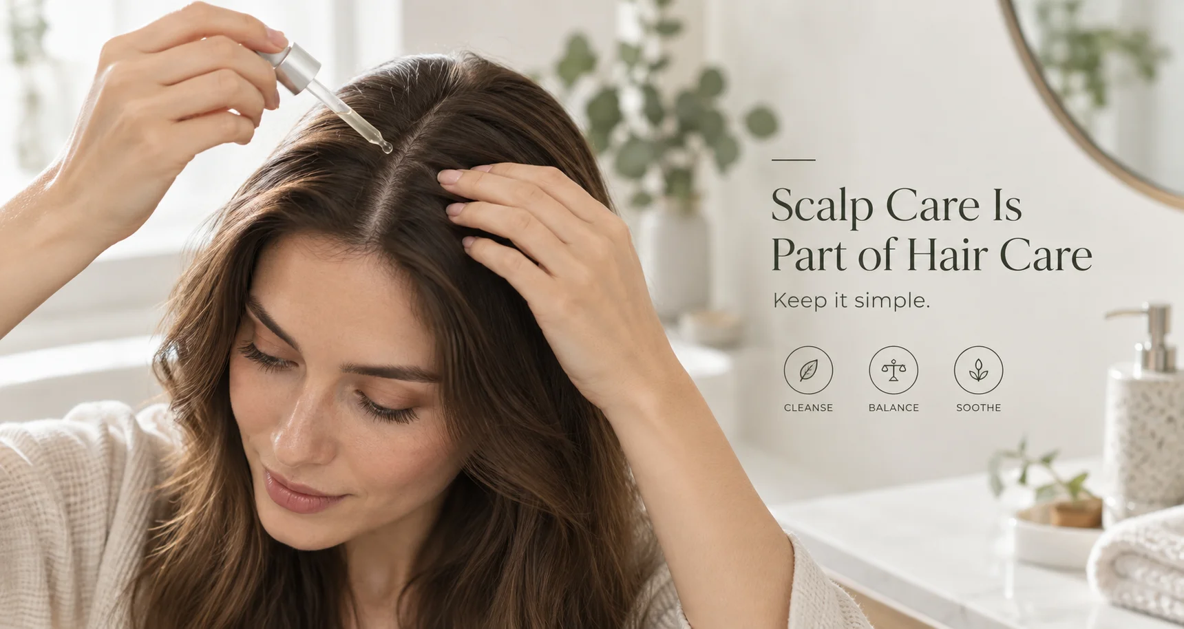 Scalp Care Is Part of Hair Care
